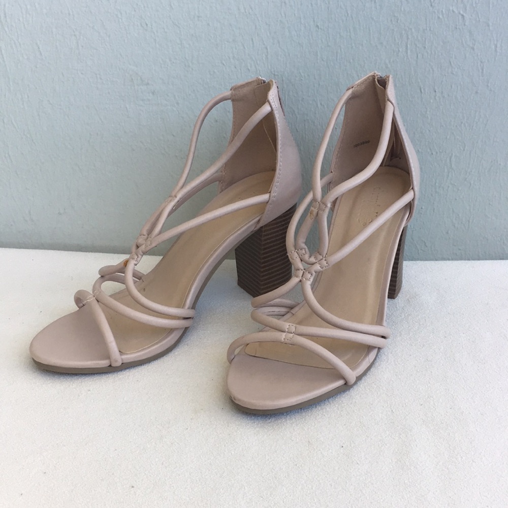 Strappy Chunky Heels